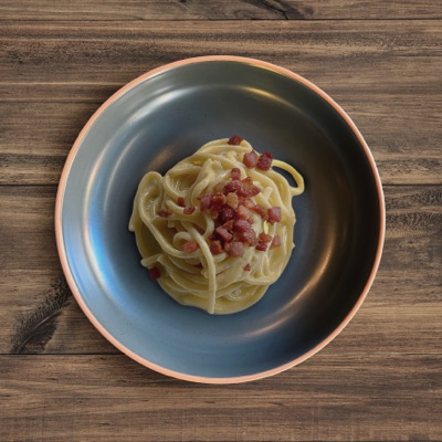Bigoli Uova e Pancetta
